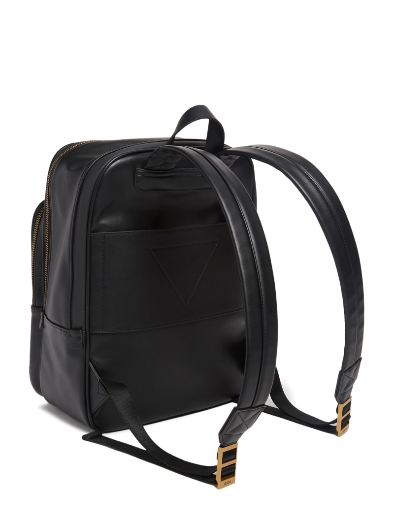 Black Women's Guess Scala Smart Squared Backpacks | 0865793-SL