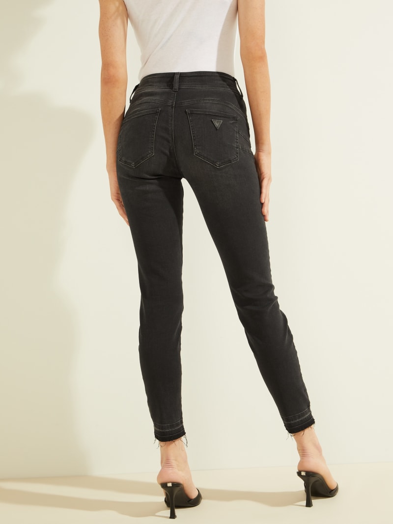 Black Women's Guess Shape Up Skinny Pants | 6184937-FL