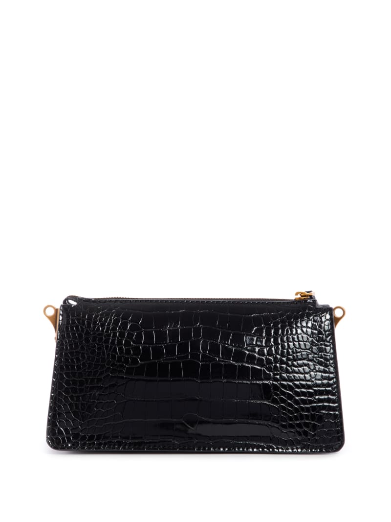 Black Women's Guess Stephi Crossbody Bags | 4812675-NB