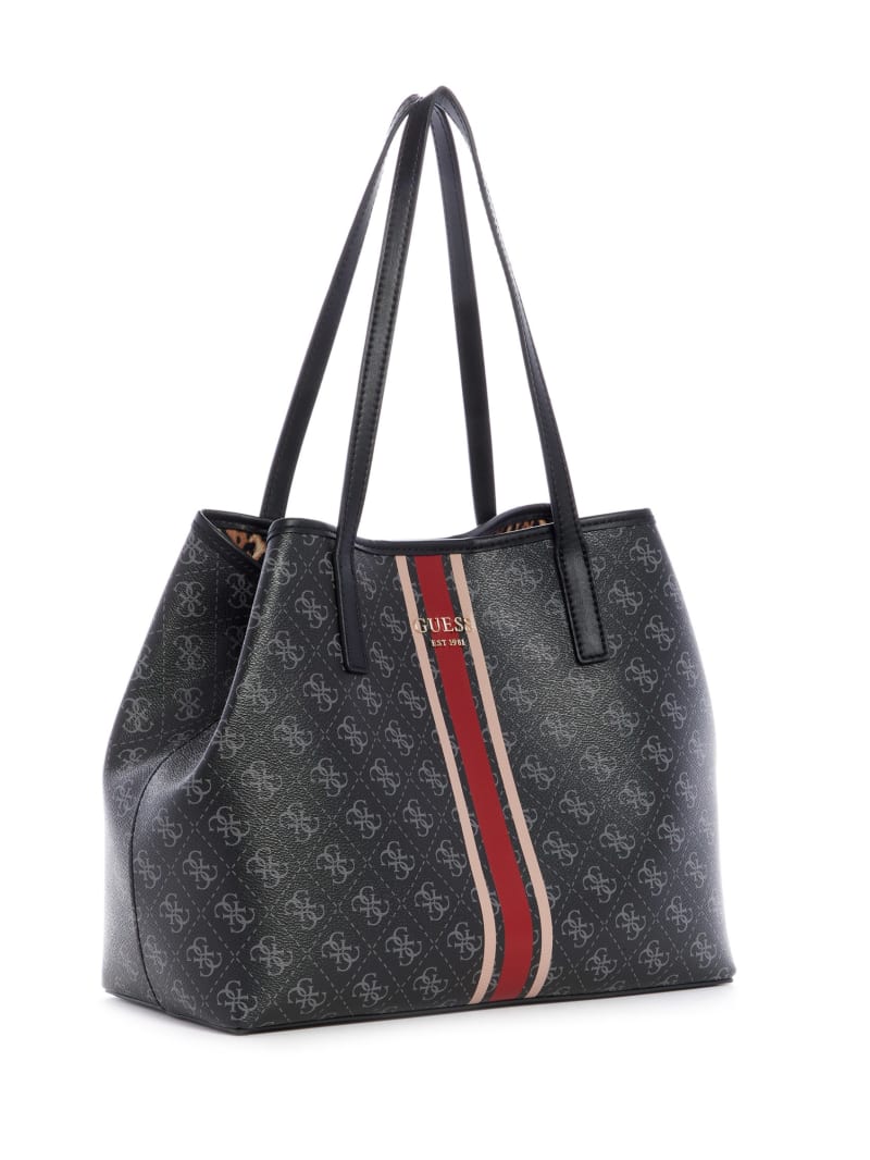 Black Women's Guess Vikky Set Tote Bags | 1730285-OU