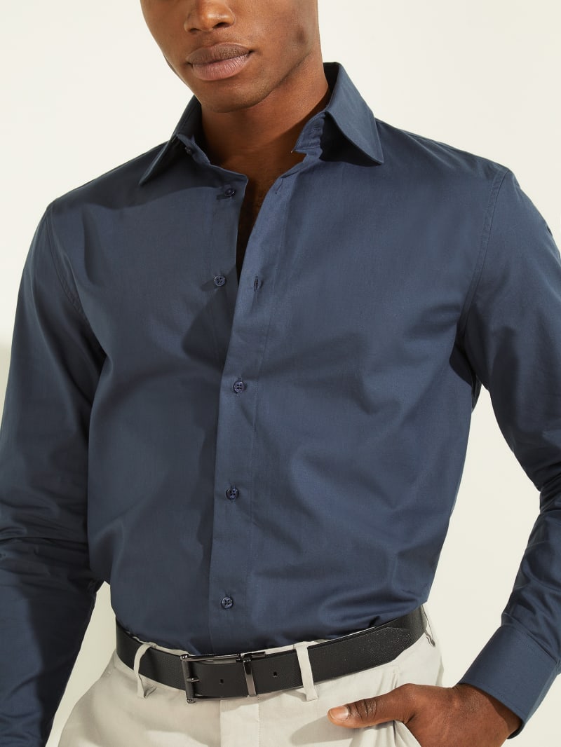 Blue Men's Guess William Shirts | 1860754-MD