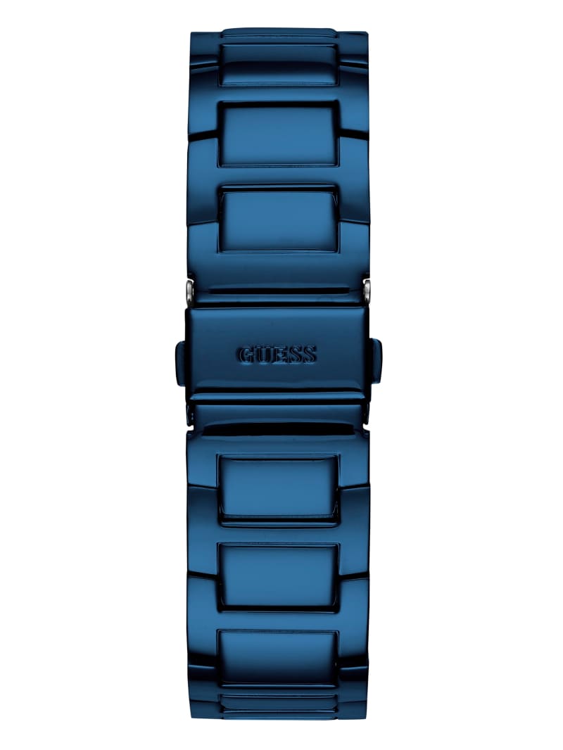 Blue Women's Guess Blue Multifunction Watches | 7315648-KE