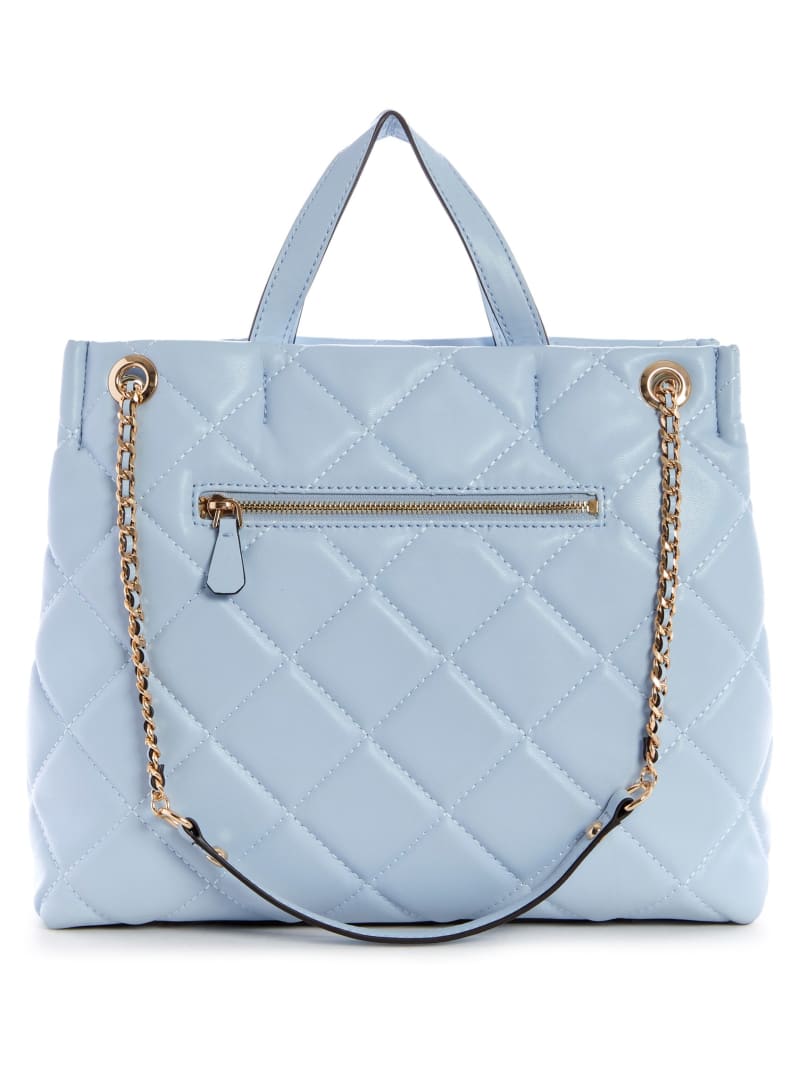 Blue Women's Guess Cessily Girlfriend Tote Bags | 0596327-PI