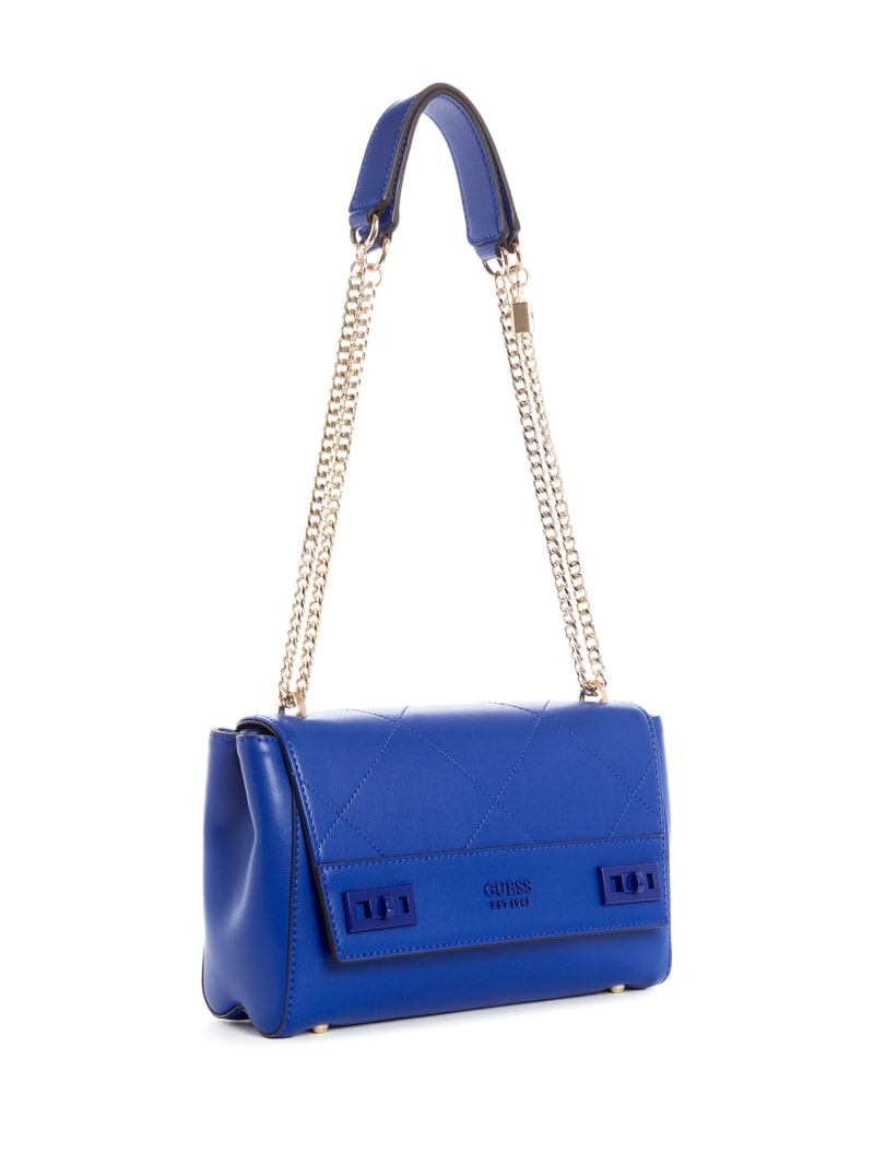 Blue Women's Guess Katey Convertible Crossbody Bags | 9054178-ZQ