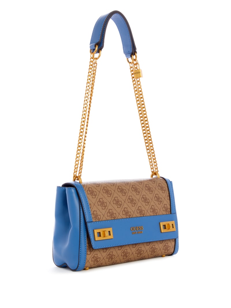 Blue Women's Guess Katey Convertible Shoulder Bags | 7860251-JP