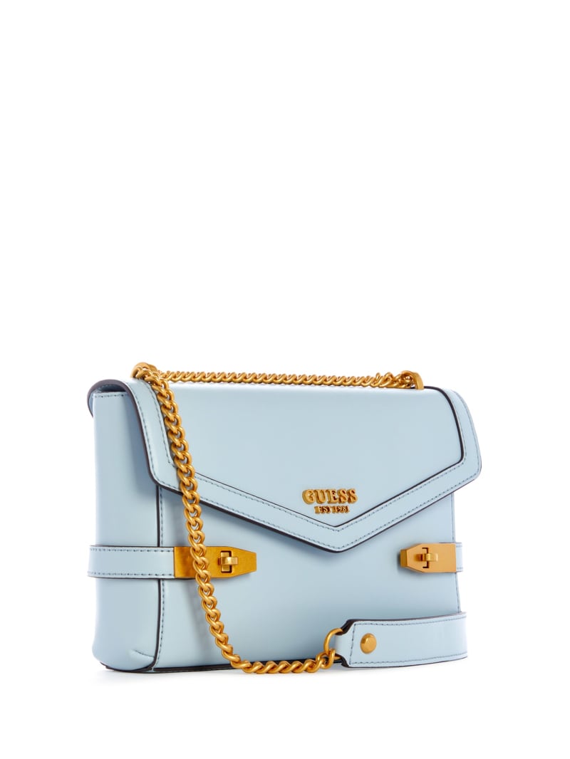 Blue Women's Guess Zadie Convertible Crossbody Bags | 4590132-VE