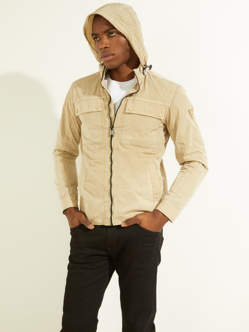 Brown Men's Guess Daily Cargo Jackets | 5961028-MA