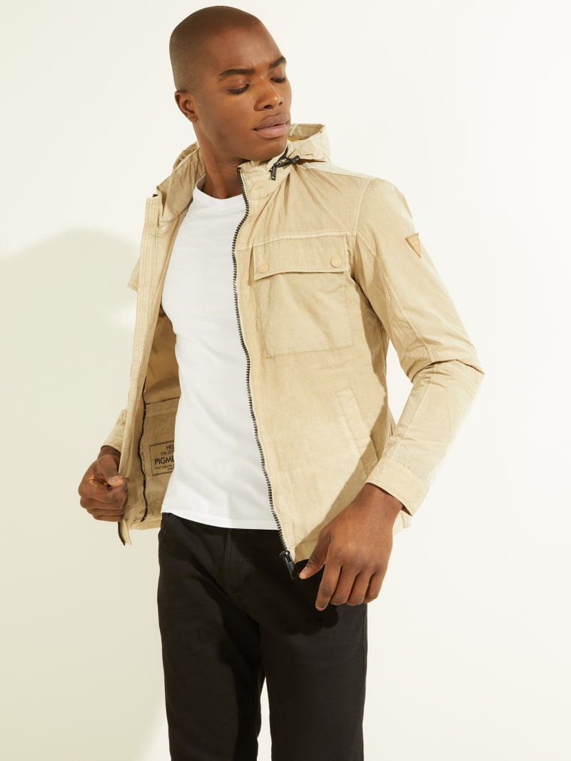 Brown Men's Guess Daily Cargo Jackets | 5961028-MA