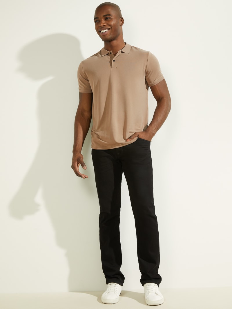 Brown Men's Guess Iker Shirts | 7304169-GH