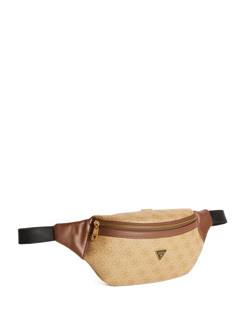 Brown Men's Guess Vezzola Belt Bags | 0546978-QB