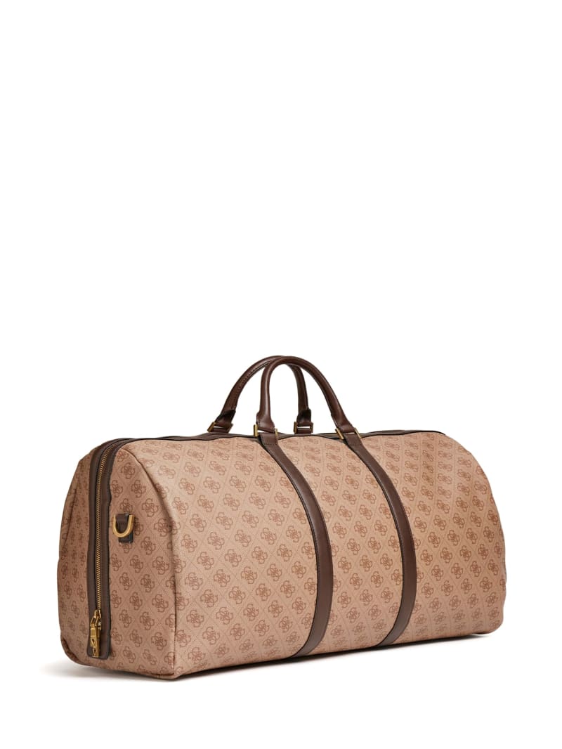 Brown Men's Guess Vezzola Weekender Bags | 1786239-LW