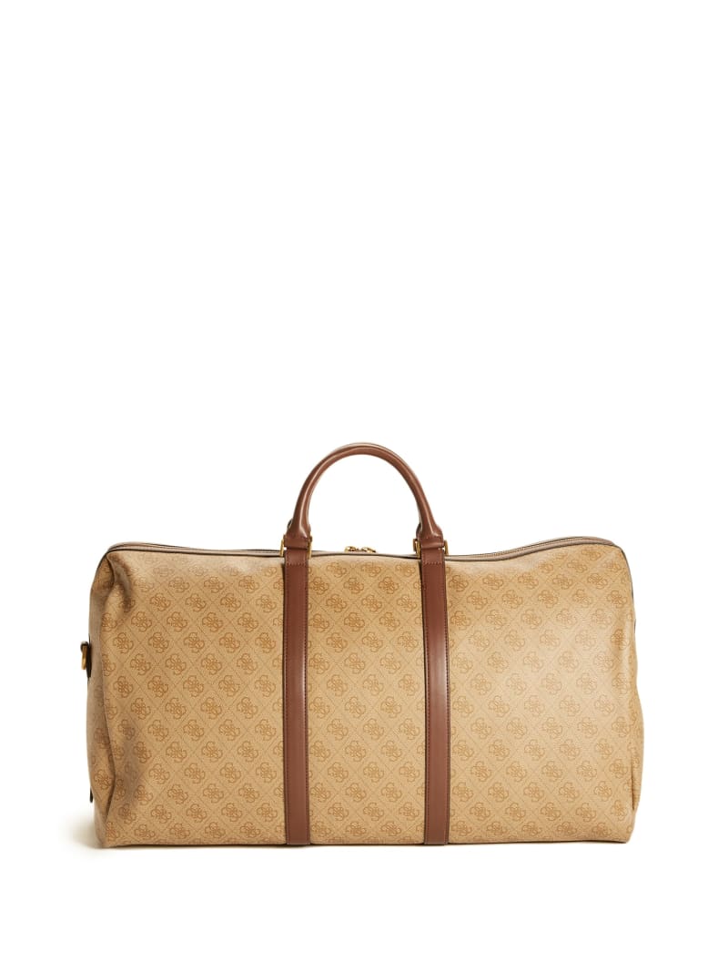 Brown Men's Guess Vezzola Weekender Duf Bags | 3408915-RV