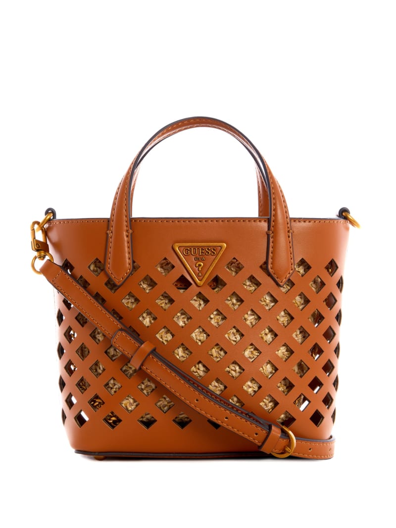 Brown Women's Guess Aqua Mini Bag | 7201496-IY