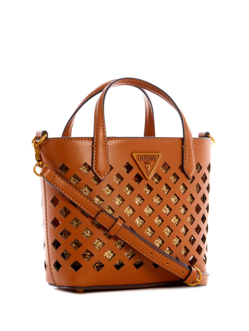 Brown Women's Guess Aqua Mini Bag | 7201496-IY