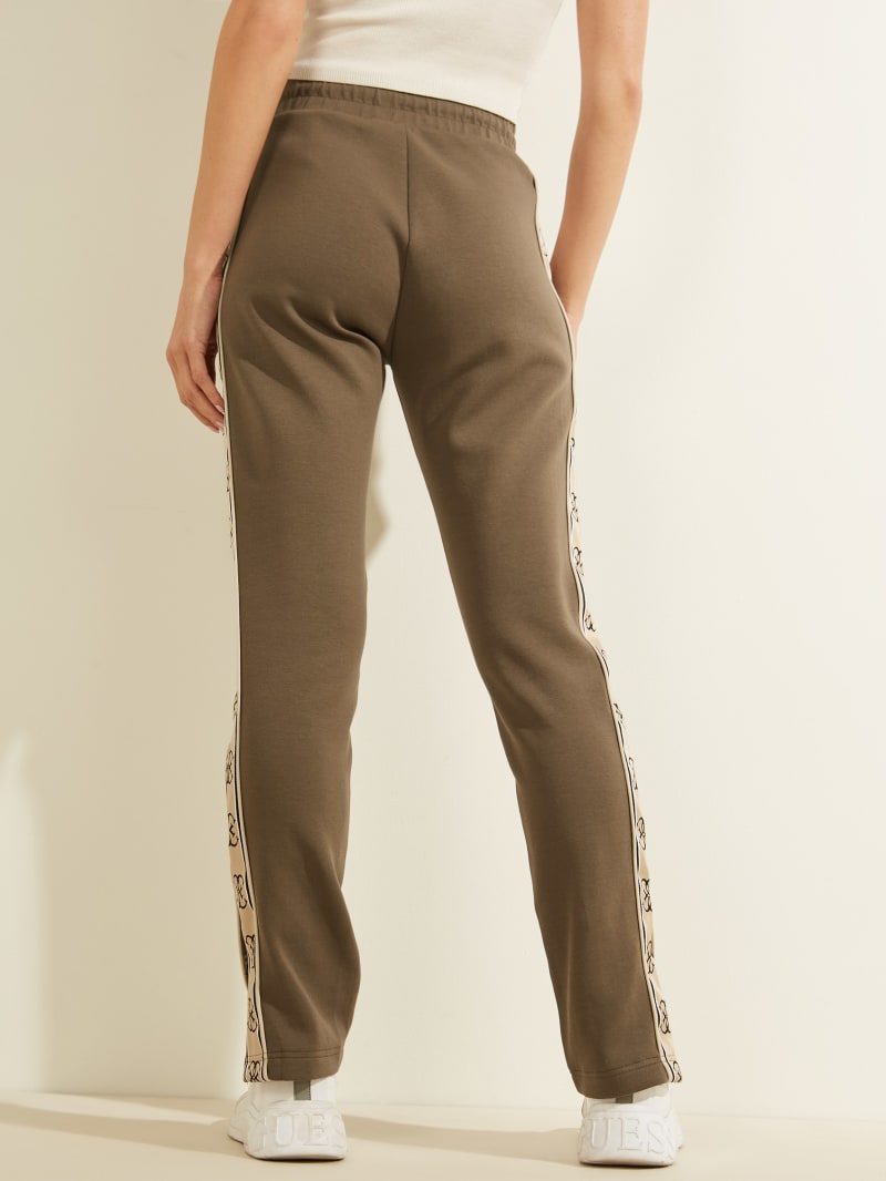 Brown Women's Guess Eco Britney New Actives Pants | 1467259-IS