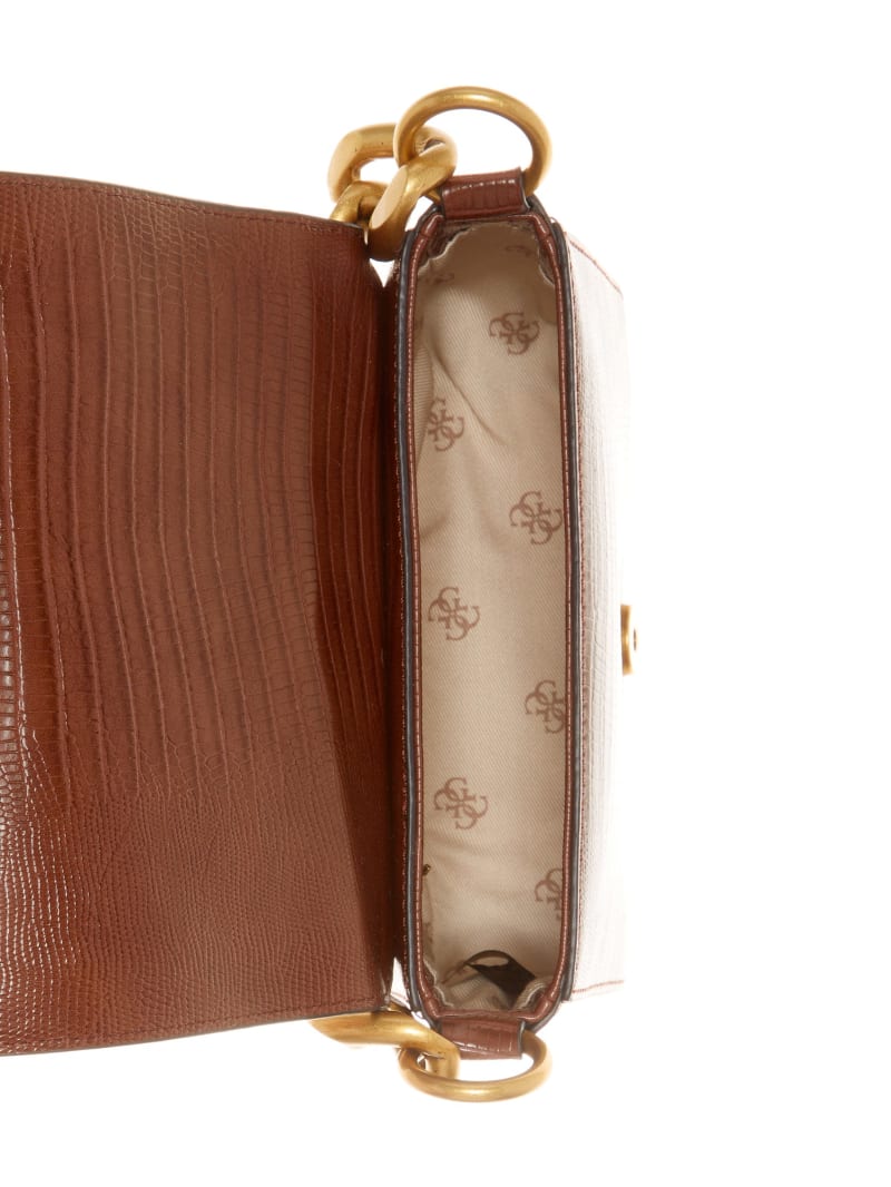 Brown Women's Guess Tullia Crossbody Bags | 9038416-LU