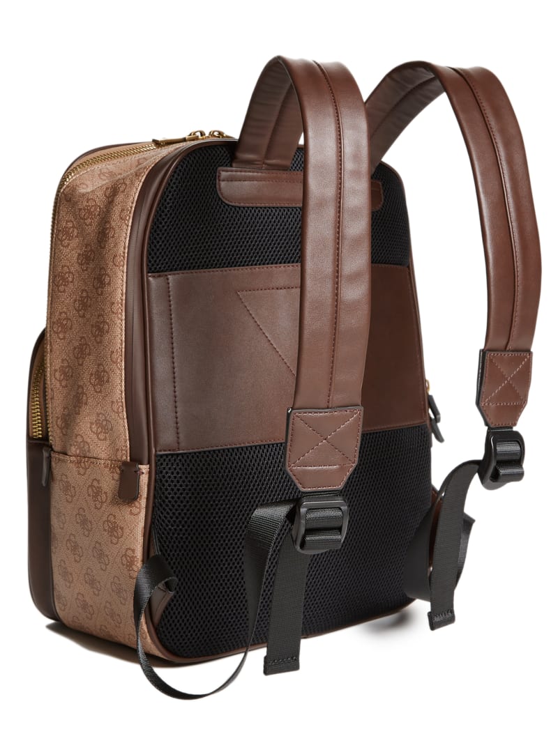 Brown Women's Guess Vezzola Square Backpacks | 8124356-TQ