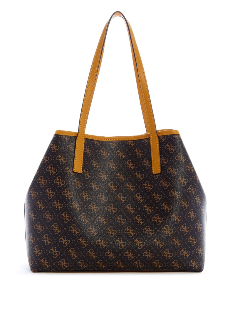 Brown Women's Guess Vikky Set Tote Bags | 4130986-MZ