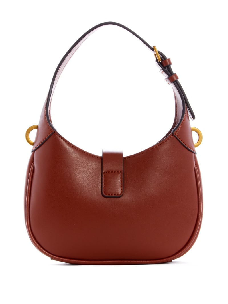 Burgundy Women's Guess Maimie Mini Bag | 2065934-RJ