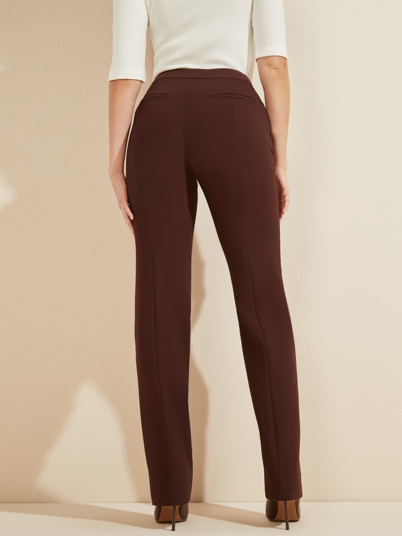 Burgundy Women's Guess Sally Pants | 3497105-UK