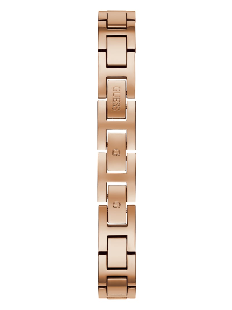 Copper Women's Guess Rose Gold-Tone Crystal Analog Watches | 4876135-FL