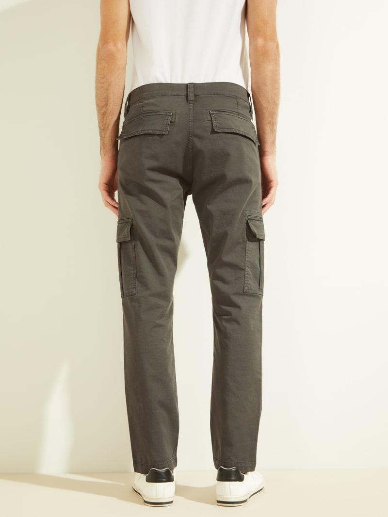 Dark Grey Men's Guess Lonta Classic Cargos Pants | 3869102-UJ