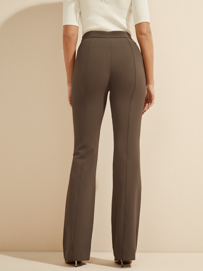 Dark Grey Women's Guess Chloe Pants | 0637124-AX