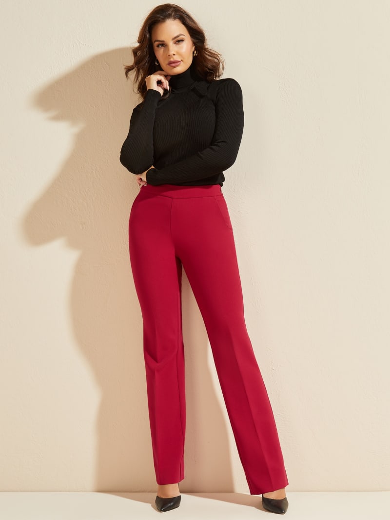 Deep Red Women's Guess Sally Pants | 5839126-WG