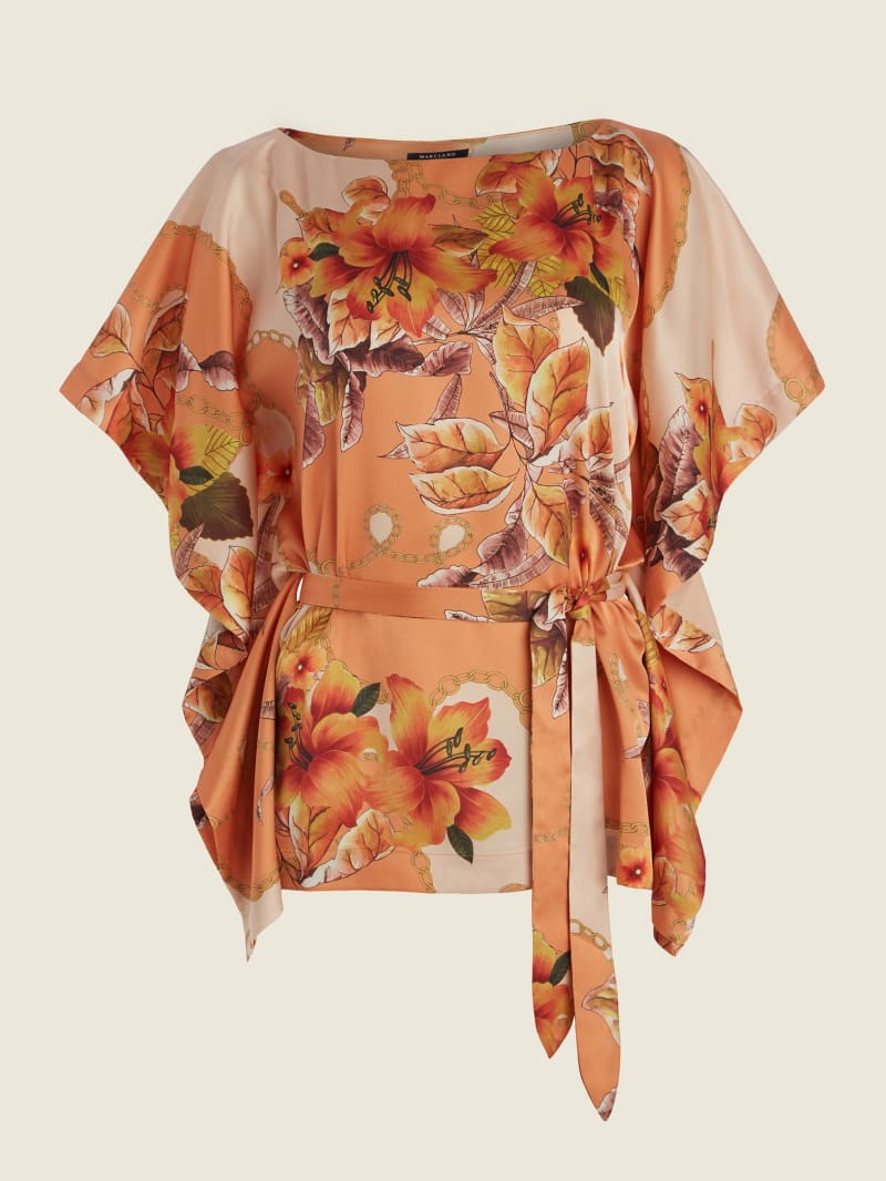 Flower Women's Guess Baja Beach Kimono Tops | 2486035-XF