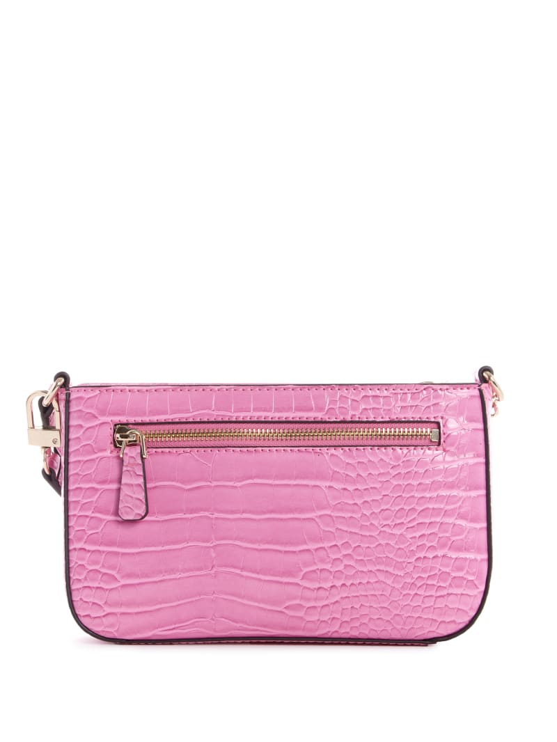 Fuchsia Women's Guess Katey Shoulder Bags | 6531840-VE