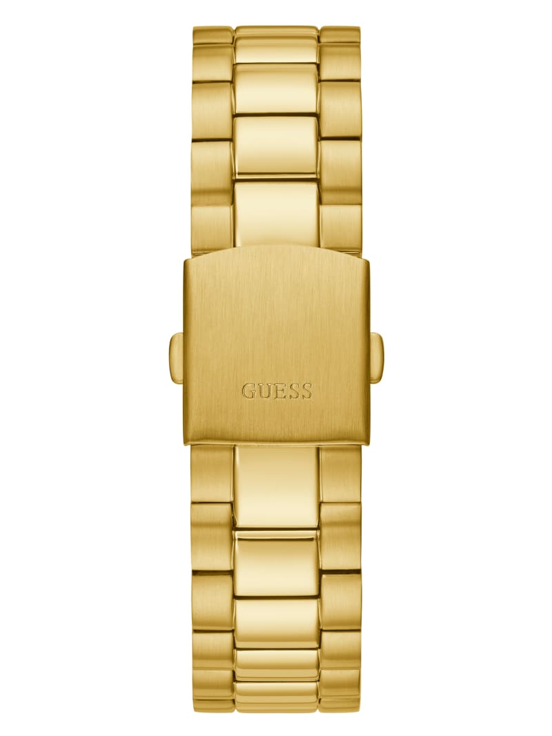 Gold Men's Guess Connoisseur Gold-Tone and Analog Watches | 8795102-QU