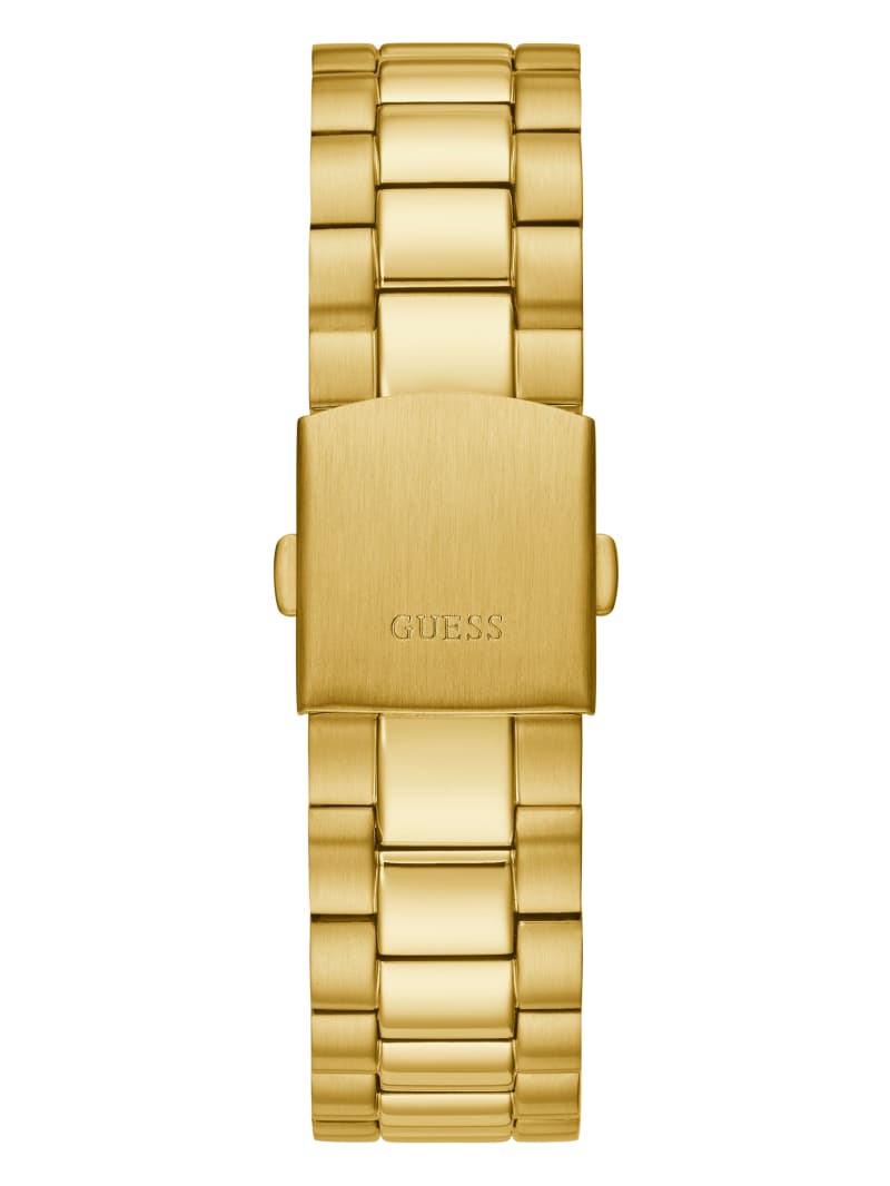 Gold Men's Guess Gold-Tone Analog Watches | 3057268-UI