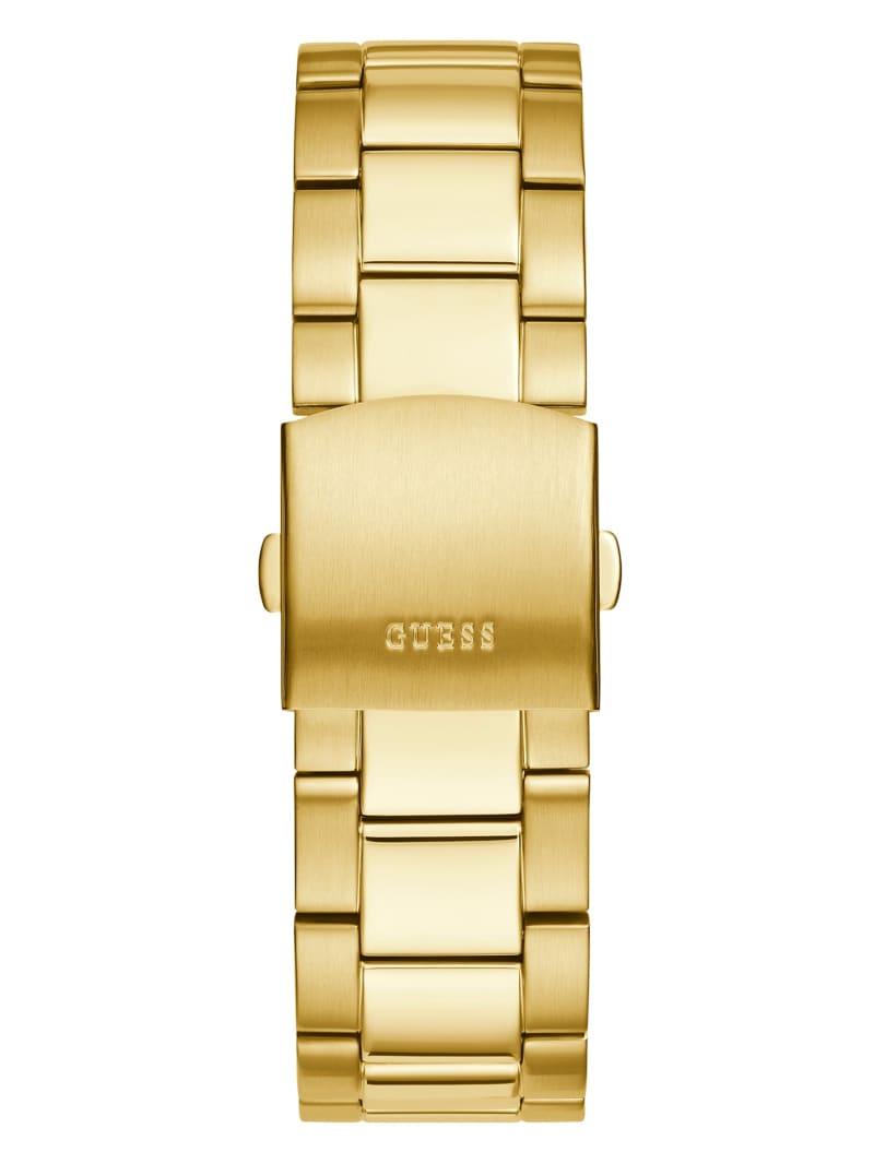 Gold Men's Guess and Gold-Tone Multifunction Watches | 2819706-OS