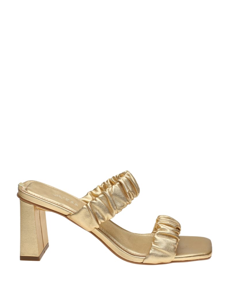 Gold Women's Guess Aindrea Heels | 7160823-UD