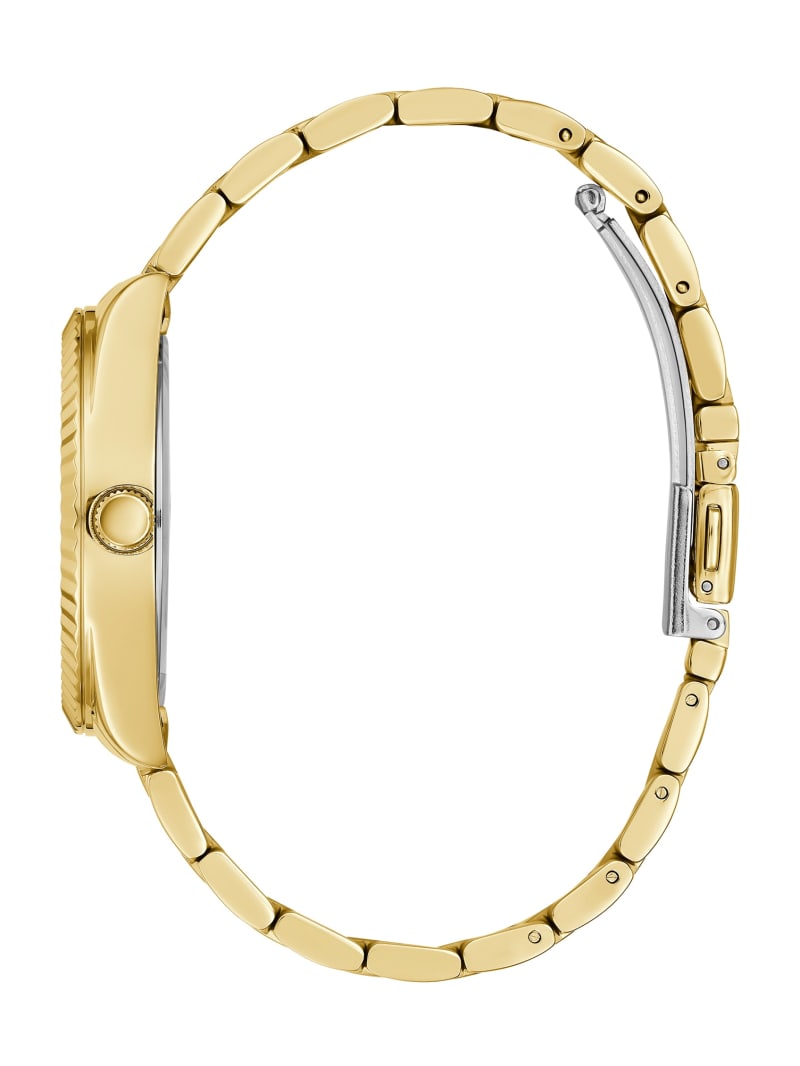 Gold Women's Guess Gold-Tone Analog Watches | 0471859-RF