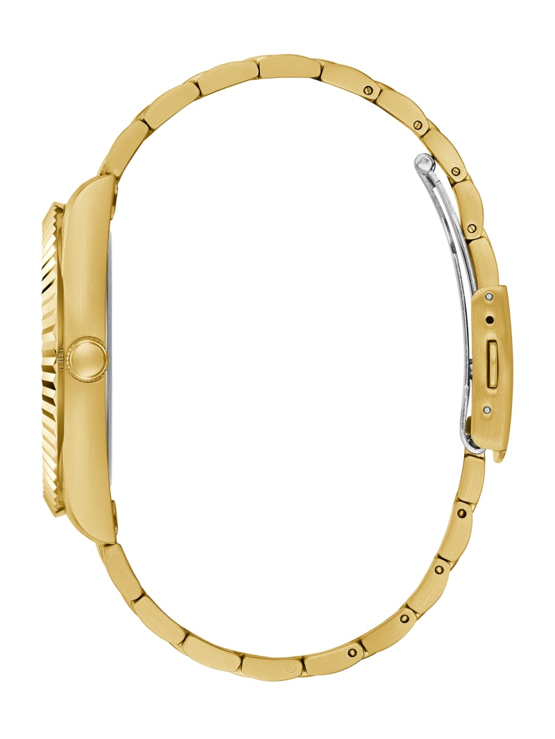 Gold Women's Guess Gold-Tone Analog Watches | 7153869-OR