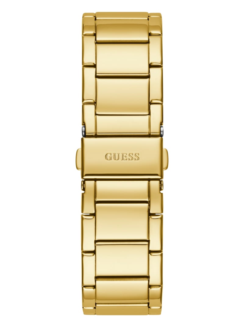 Gold Women's Guess Gold-Tone Multifunction Watches | 1209764-DB