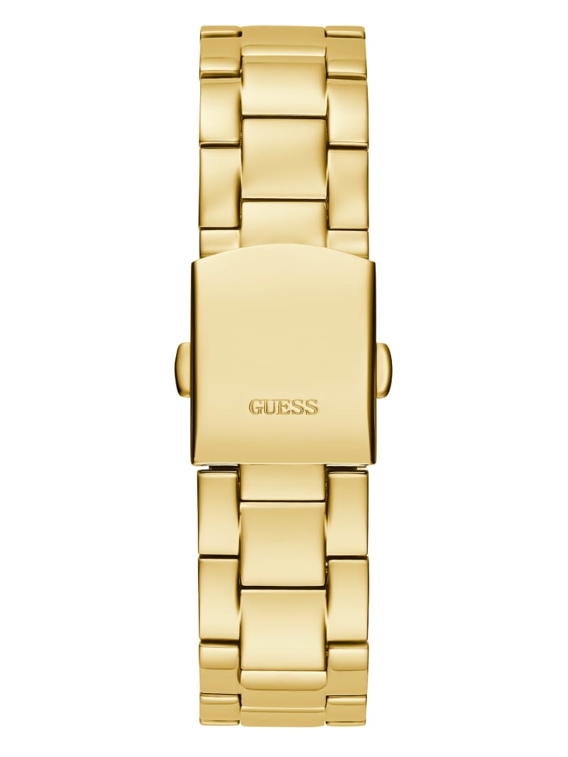 Gold Women's Guess Gold-Tone Multifunction Watches | 3640589-YN