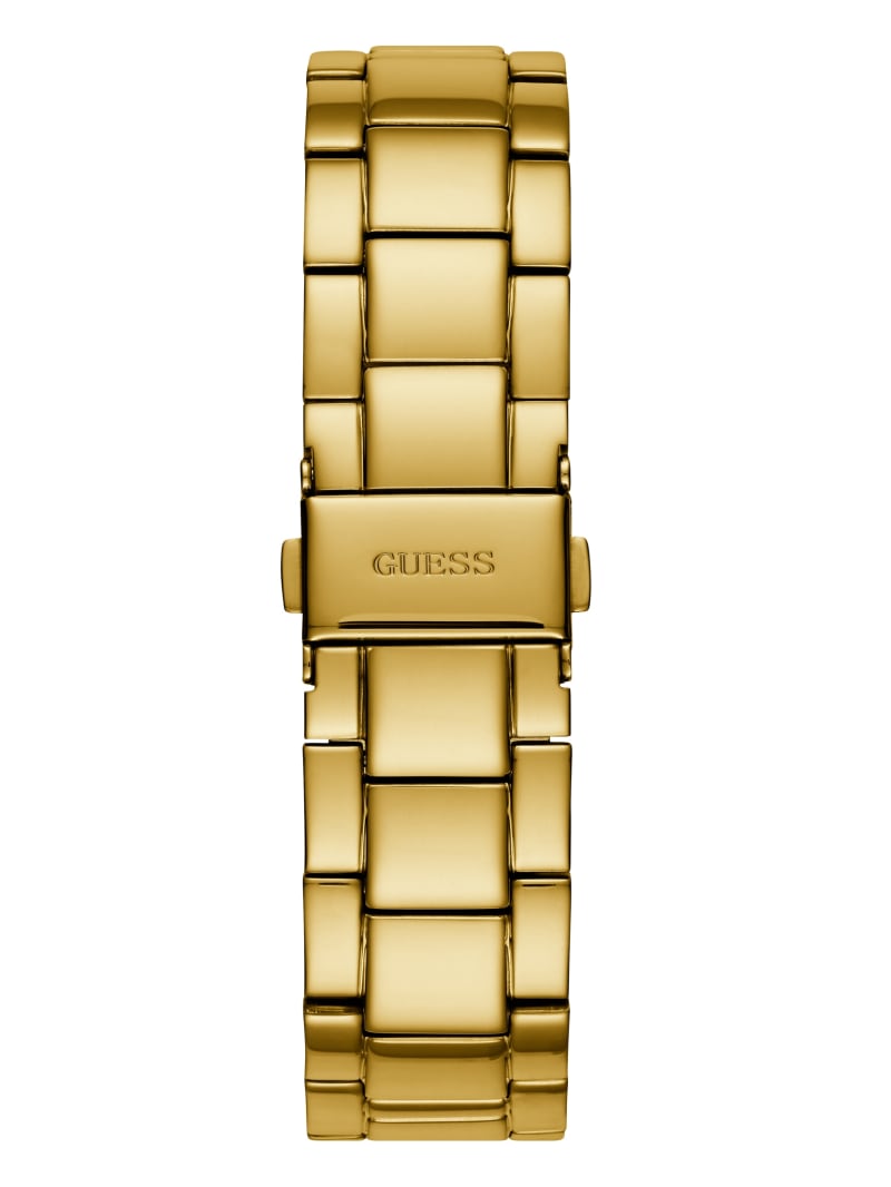 Gold Women's Guess Gold-Tone Multifunction Watches | 4085319-OP