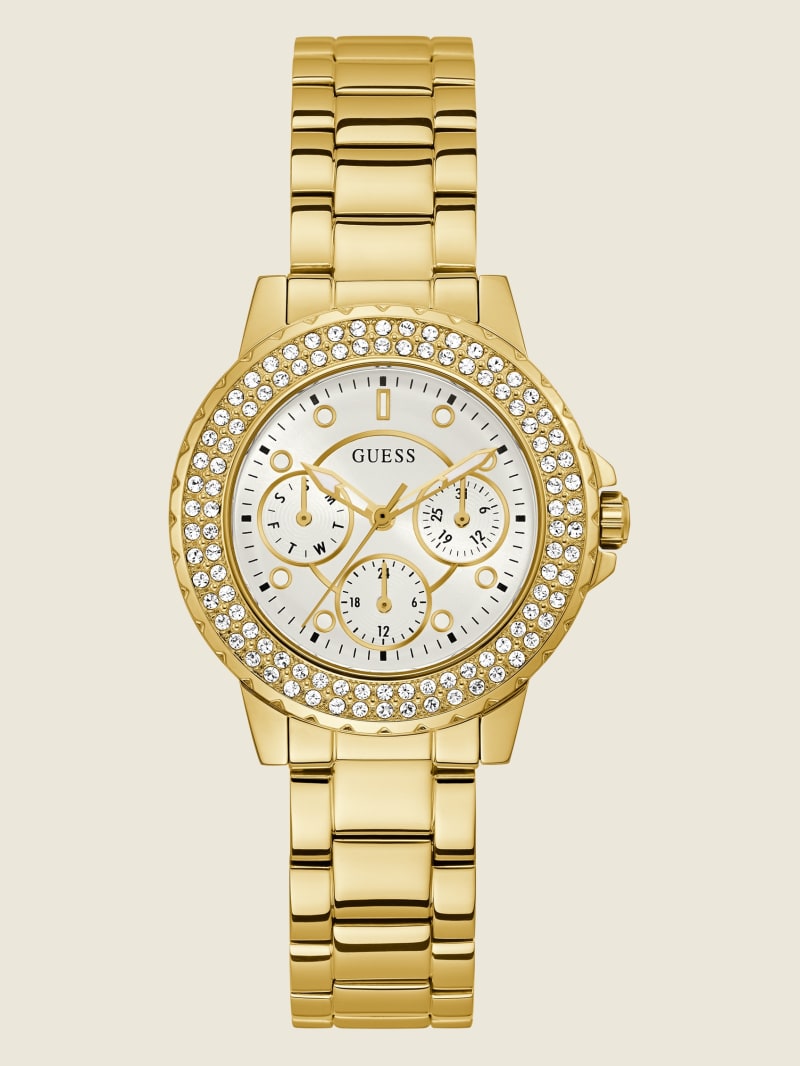 Gold Women\'s Guess Gold-Tone Watches | 2706149-FP