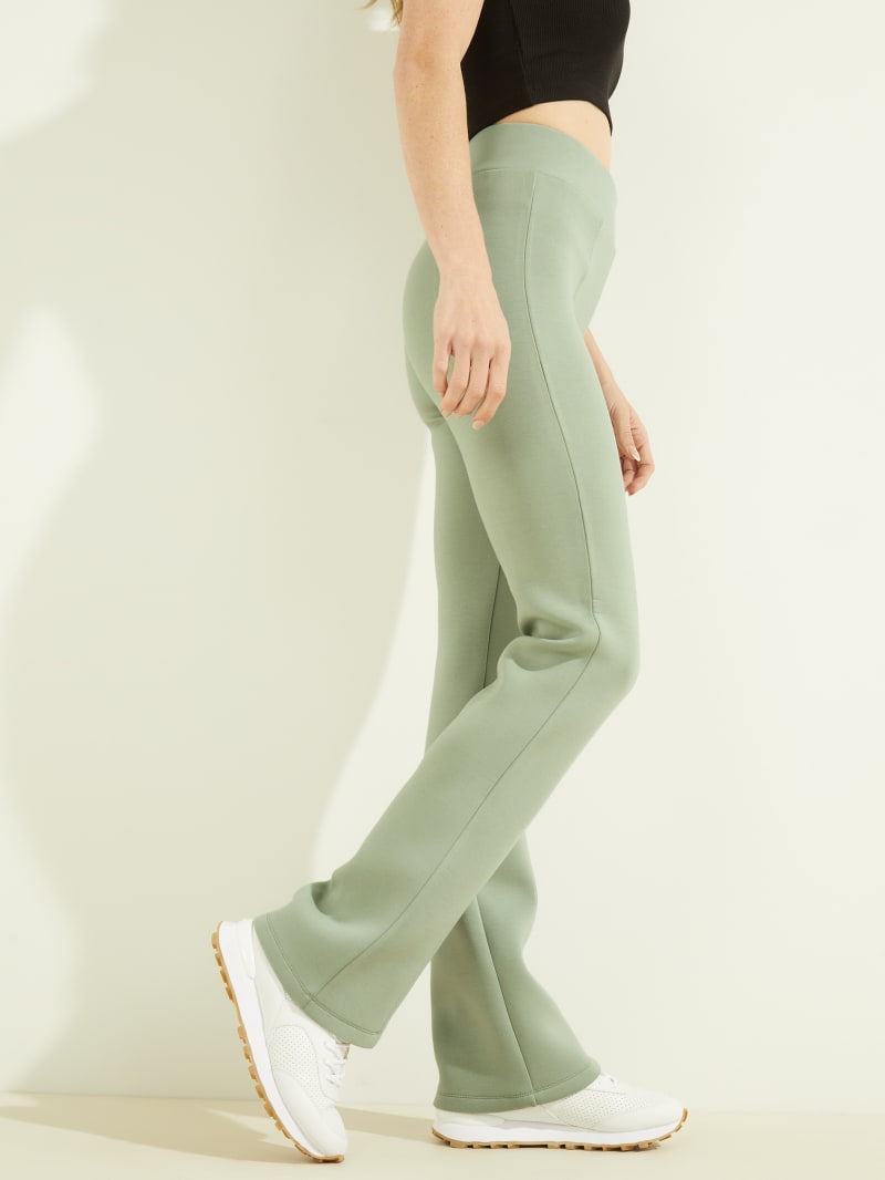 Green Women's Guess Eco Allie Wide-Legs Pants | 8415396-LG