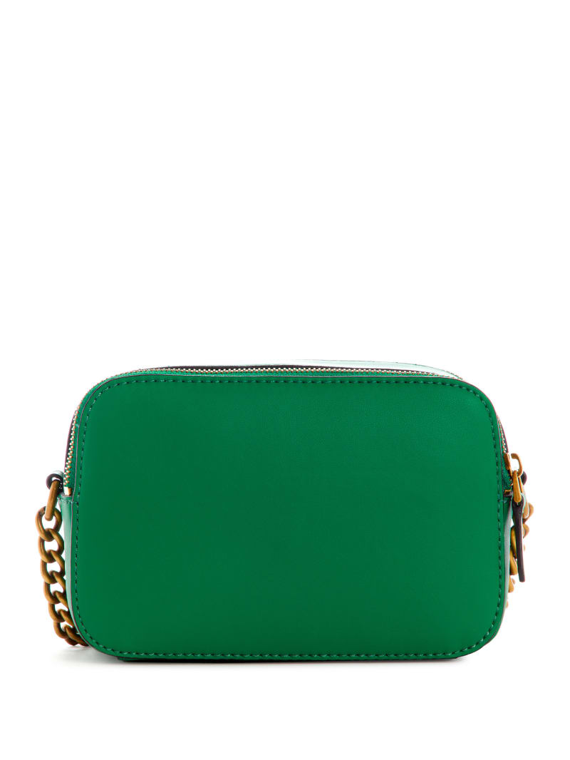 Green Women's Guess Hassie Camera Crossbody Bags | 6718942-NI