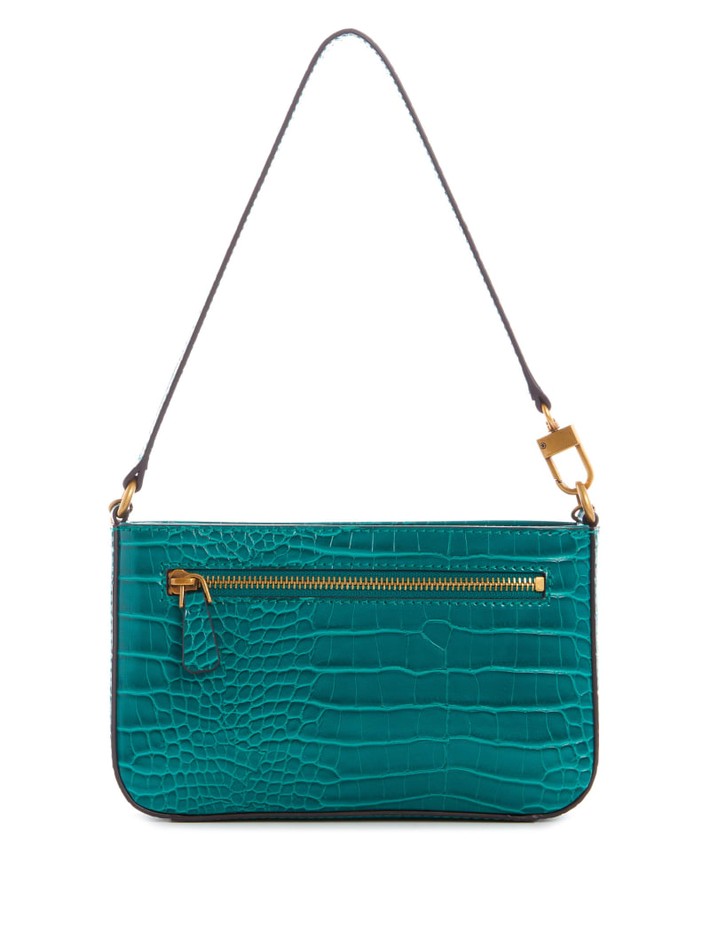 Green Women's Guess Katey Shoulder Bags | 1843972-MD