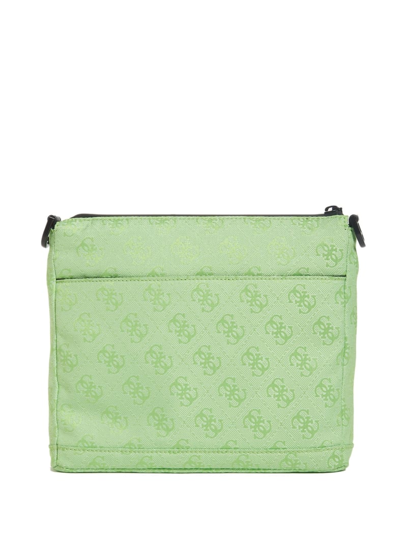 Green Women's Guess Vezzola Nylon Wallets | 5409817-OJ