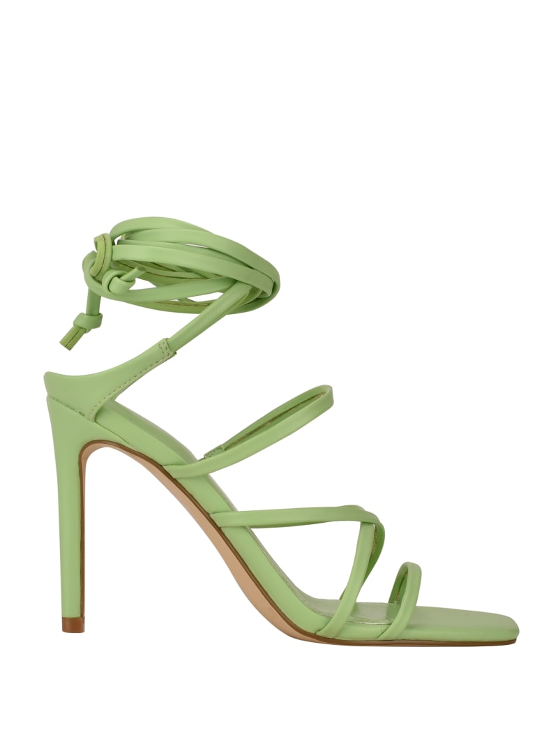 Green Women's Guess Zabyie Heels | 2318674-KQ