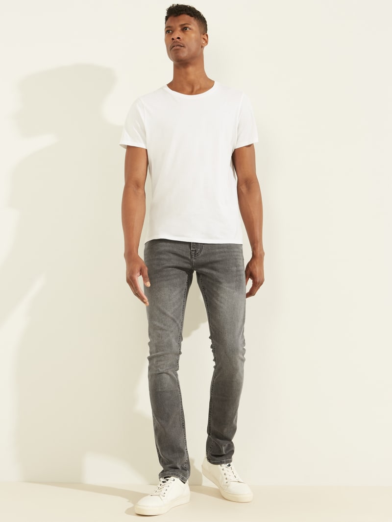 Grey Men's Guess Eco Miami Super Skinny Pants | 1084259-BF