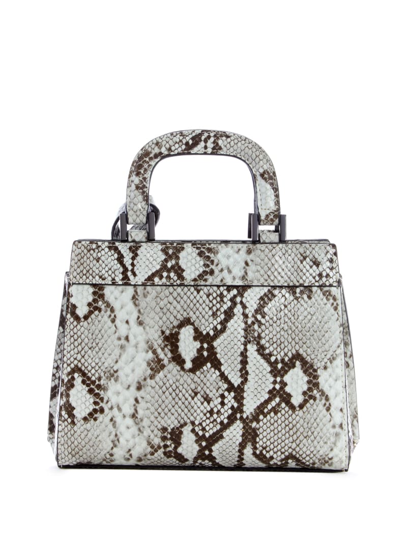 Grey Women's Guess Katey Croc Satchel Bags | 9327580-KN