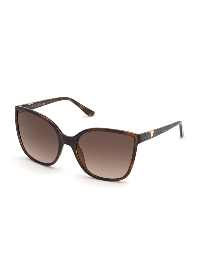 Grey Women's Guess Oversized Cat-Eye Sunglasses | 3710869-IZ