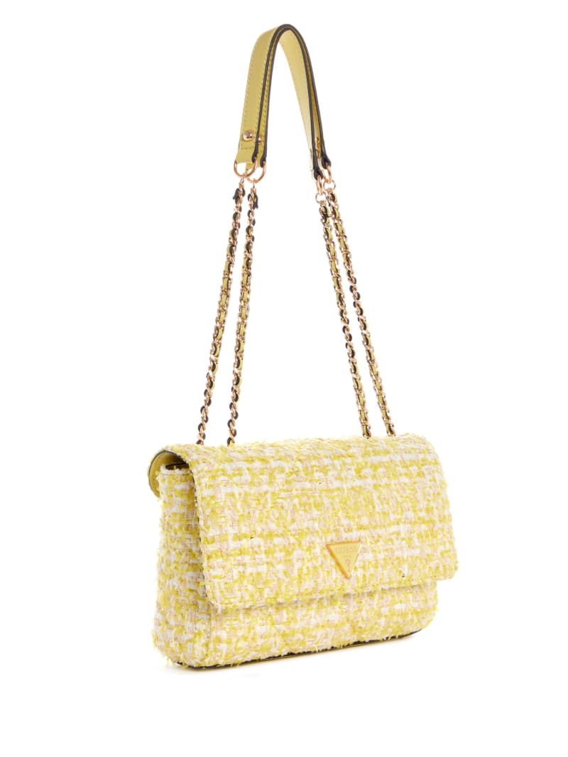 Light Gold Women's Guess Cessily Convertible Crossbody Bags | 2351908-UK