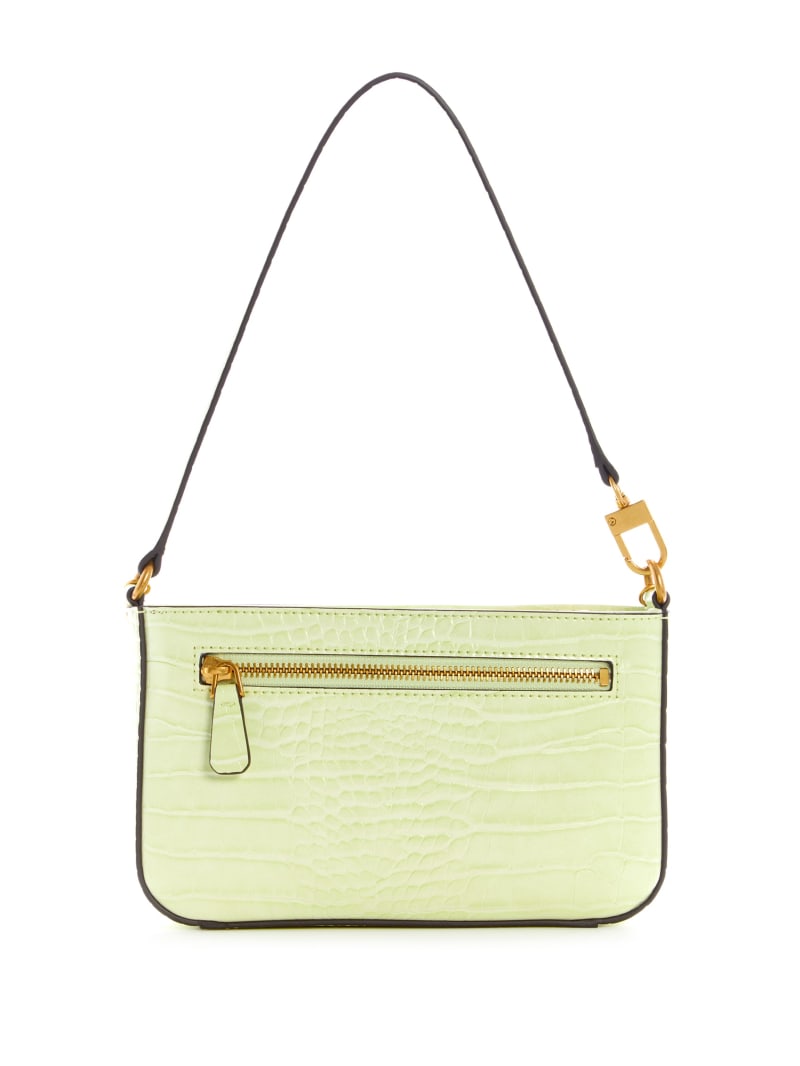 Light Gold Women's Guess Katey Zip-Top Shoulder Bags | 0418352-GT